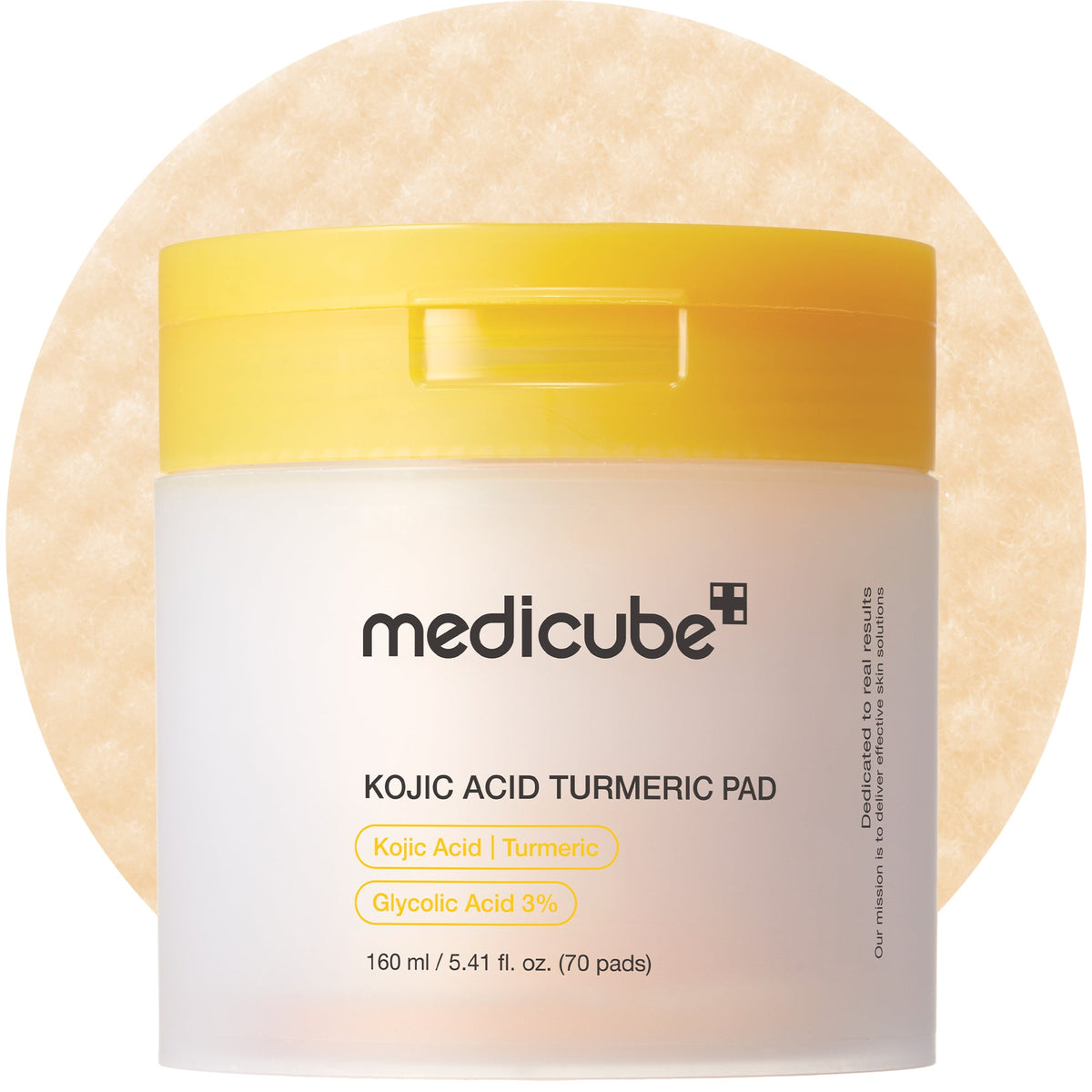 Kojic Acid Turmeric Toner Pad - Medicube product