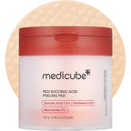 Red Succinic Acid Panthenol Pads - Product Image