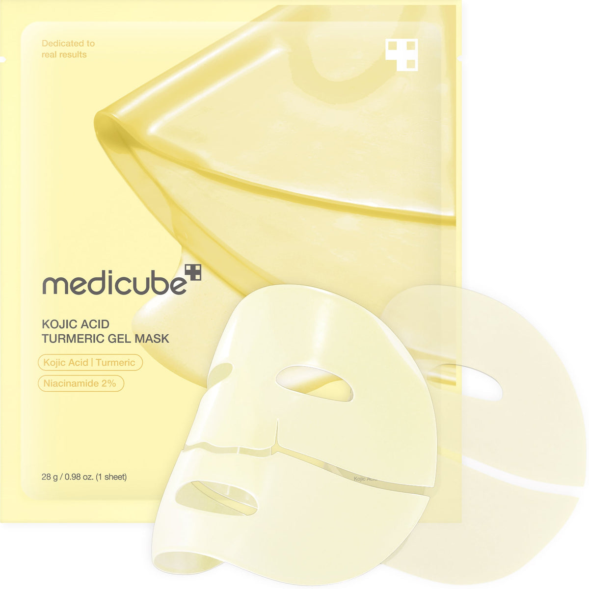 Kojic Acid Turmeric Gold Jelly Gel Mask - Medicube product