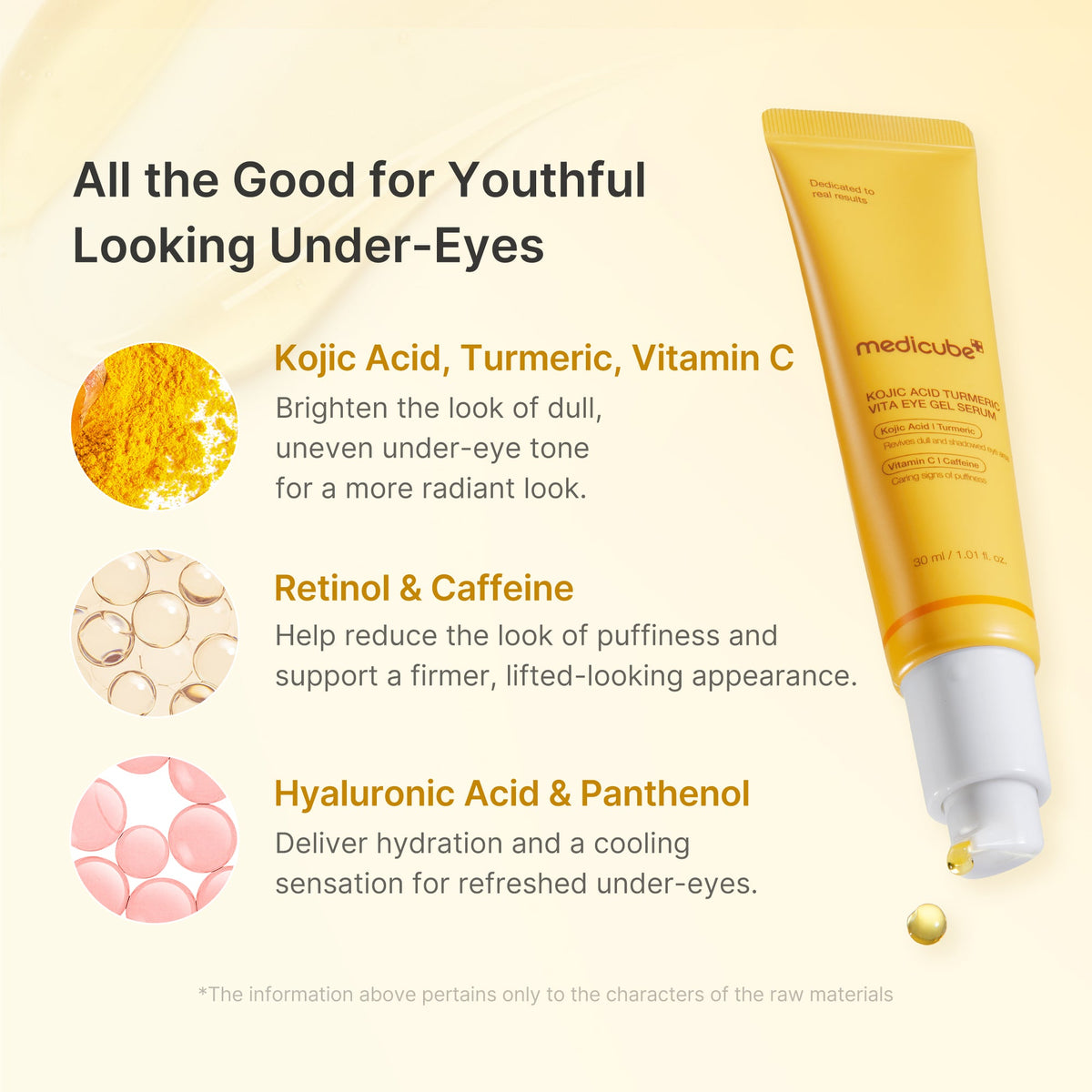 Kojic Acid Turmeric Eye Gel Serum - Image 3