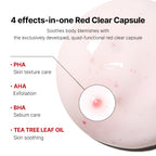 Red Clear Capsule Body Lotion - Image 2