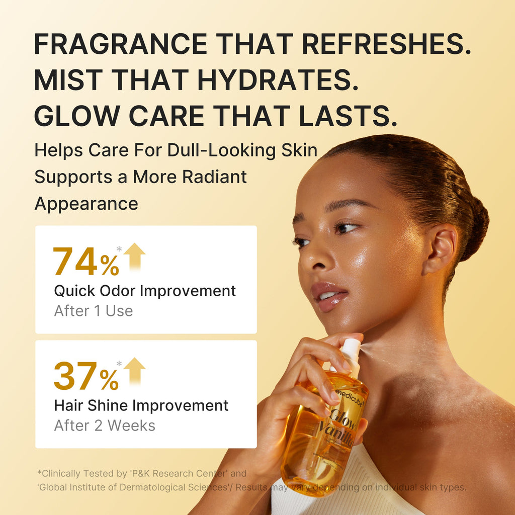 Glow Vanilla Hair & Body Fragrance Mist - Image 4