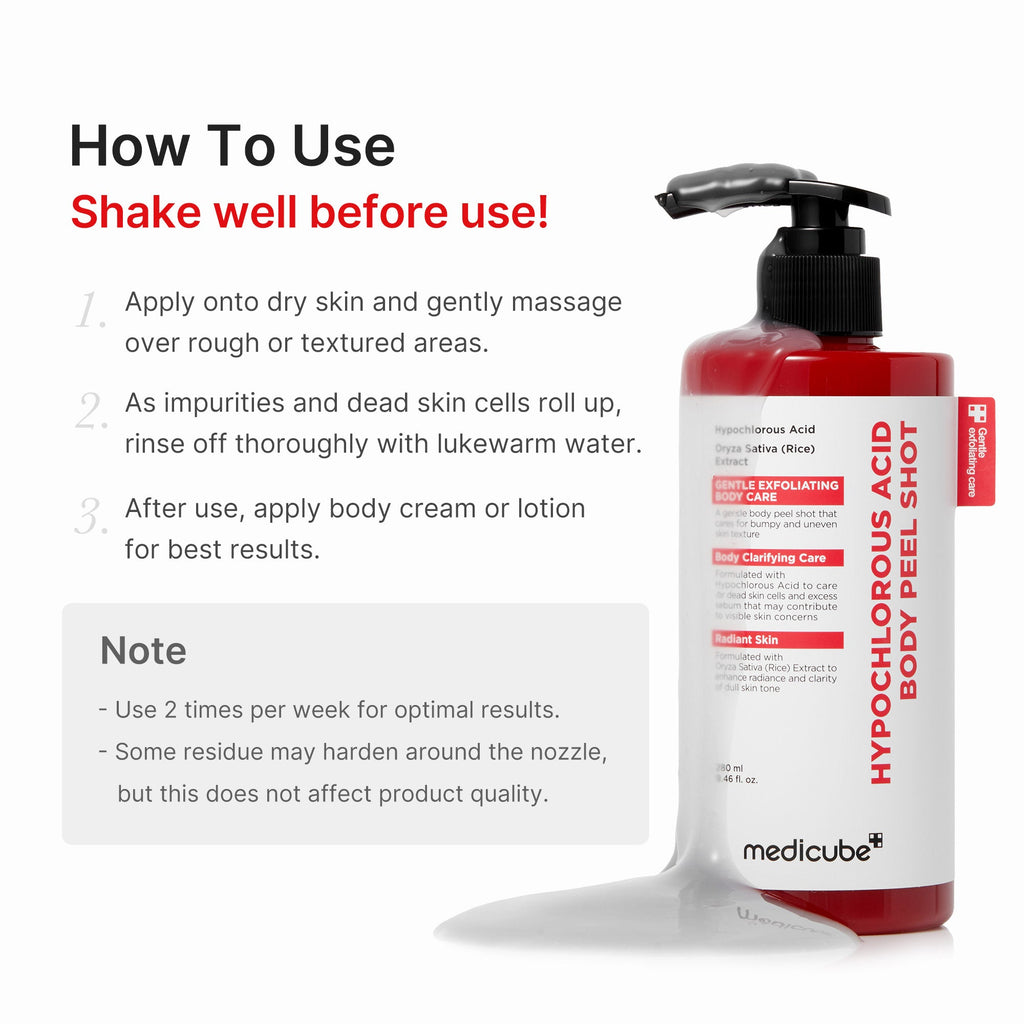 Hypochlorous Acid Rice Body Peel Shot - Image 6