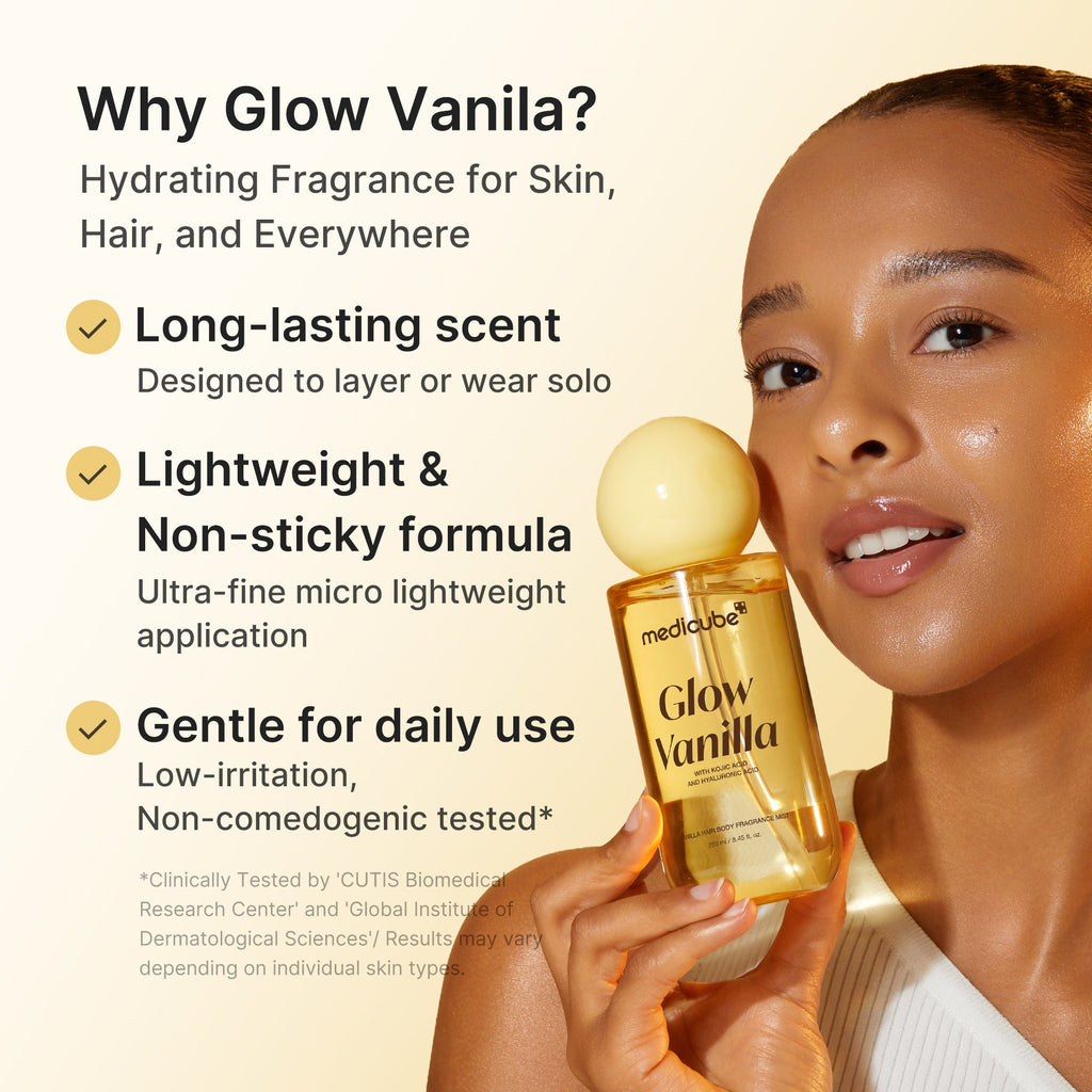 Glow Vanilla Hair & Body Fragrance Mist - Image 6