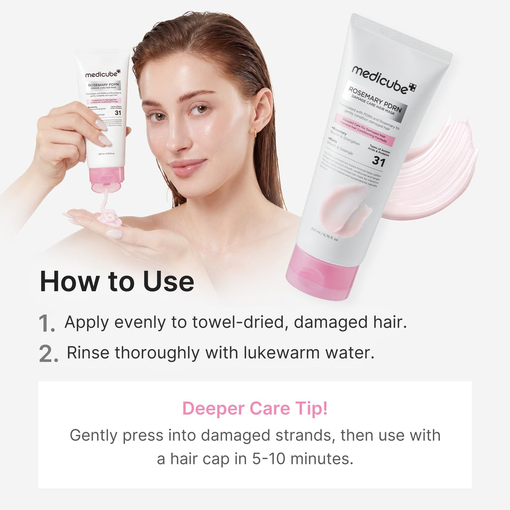 Rosemary PDRN Damage Care Hair Mask - immagine 7