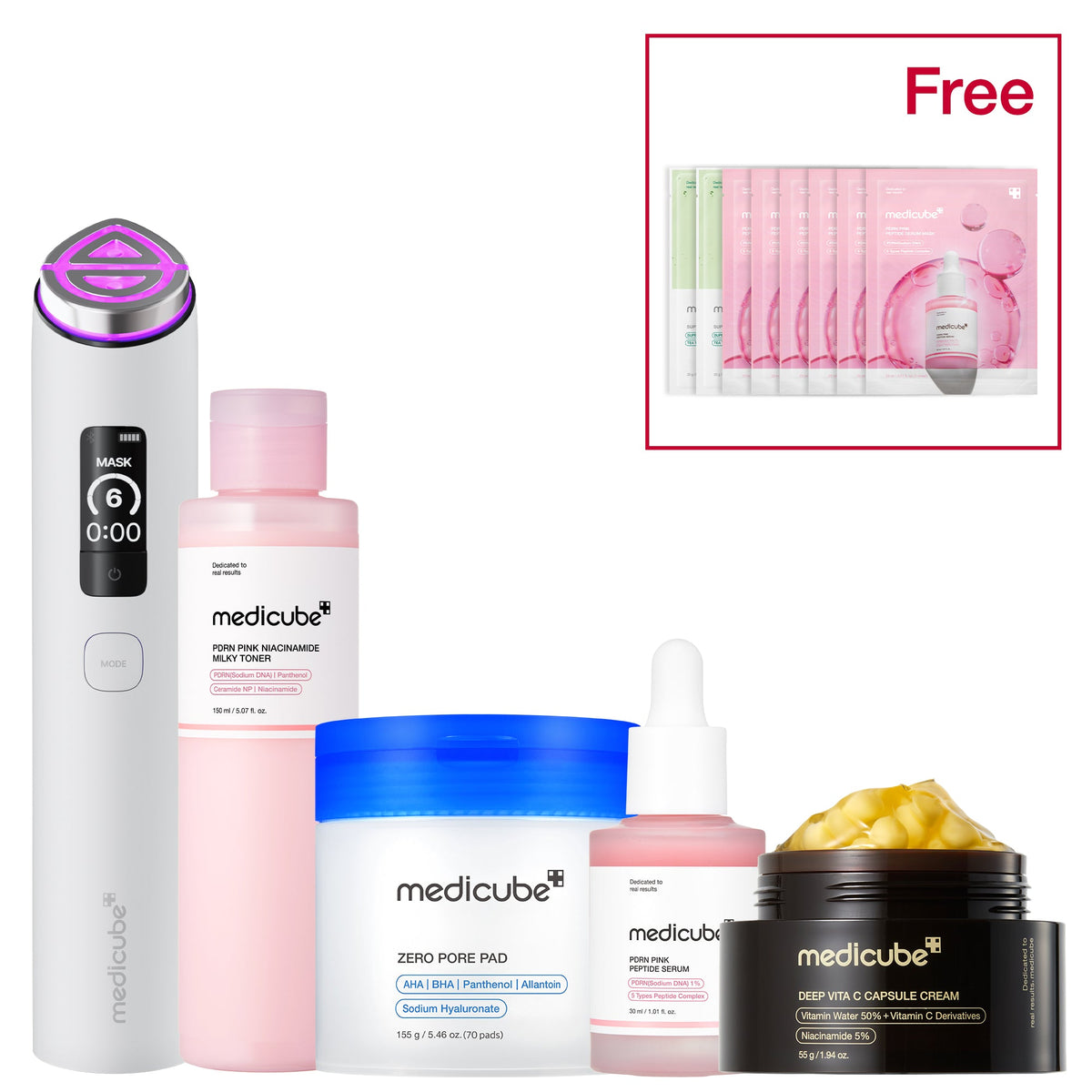 No. 1 Best Dewy Glow Set - White