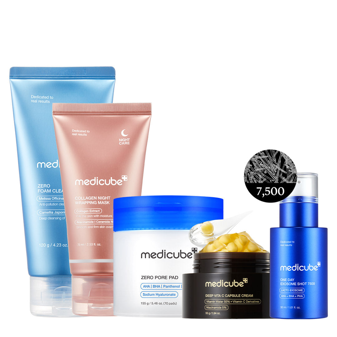 Affordable Glass Glow 7-Day Skincare Set - product detail or set component