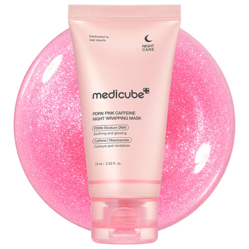 PDRN Pink Caffeine Overnight Wrapping Mask - product image