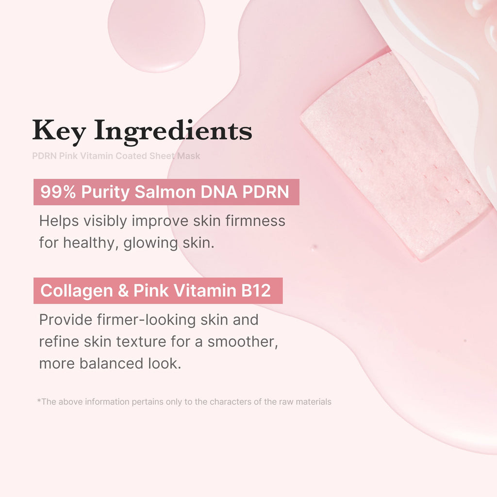 PDRN Pink Vita Coating Sheet Mask - Image 4