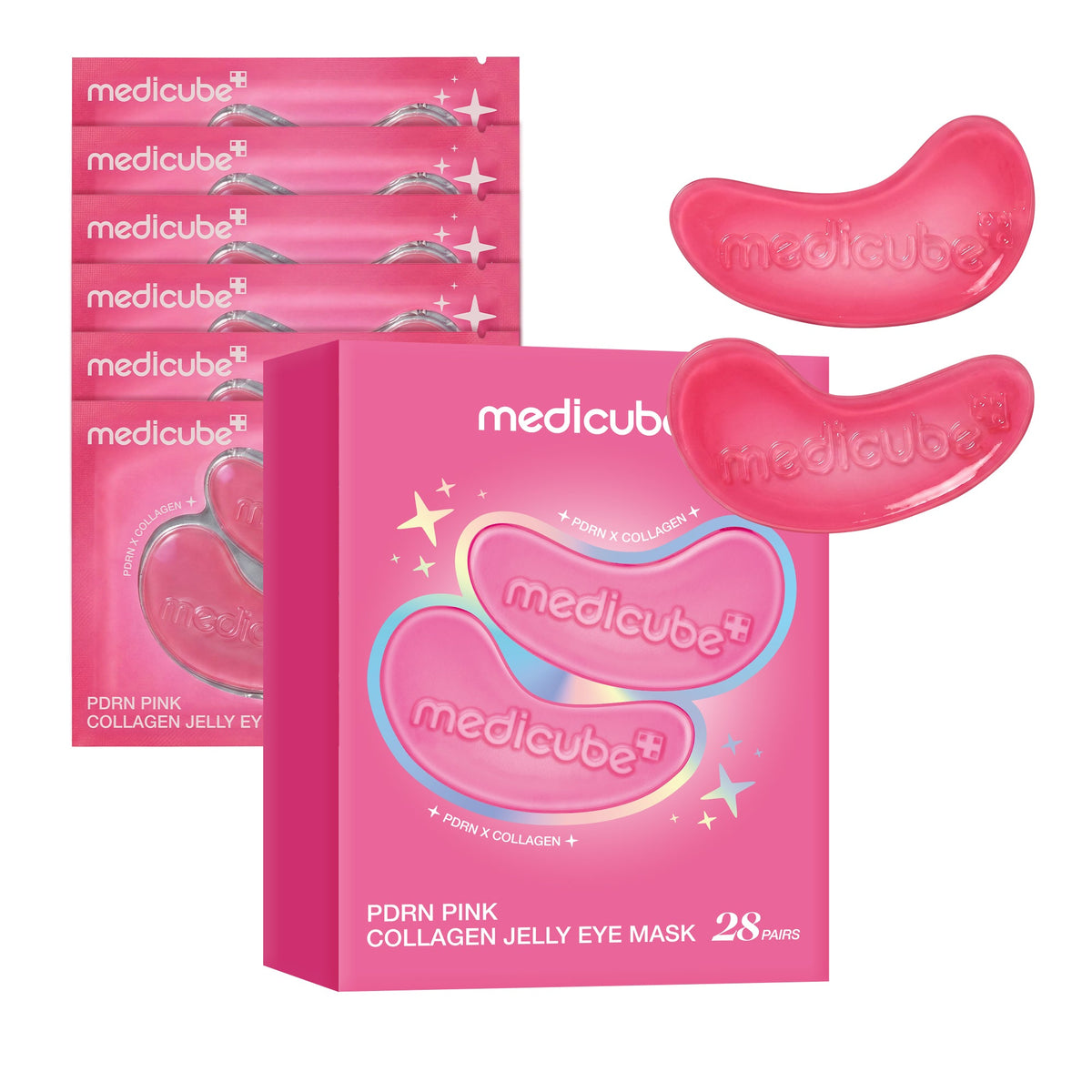PDRN Pink Collagen Jelly Eye Mask - individual item or part of a set