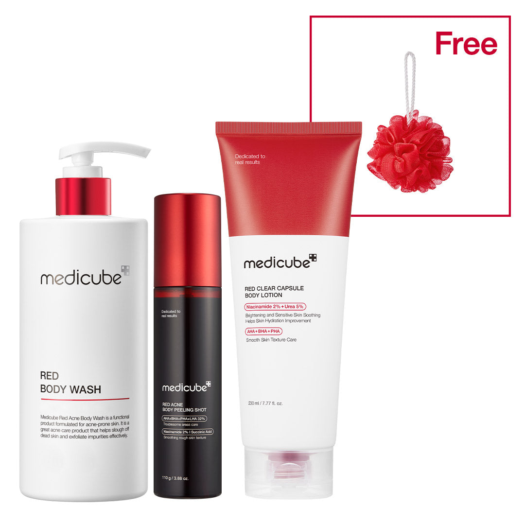Red Glow Body Essentials - Medicube product