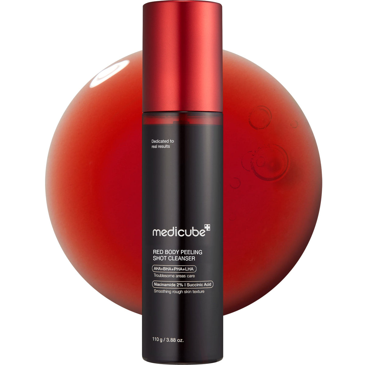 Red Body Peeling Shot Cleanser - Medicube product