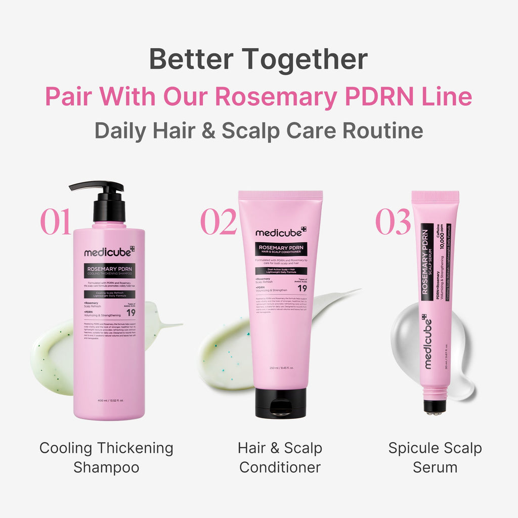 Rosemary PDRN Cooling Thickening Shampoo - immagine 7