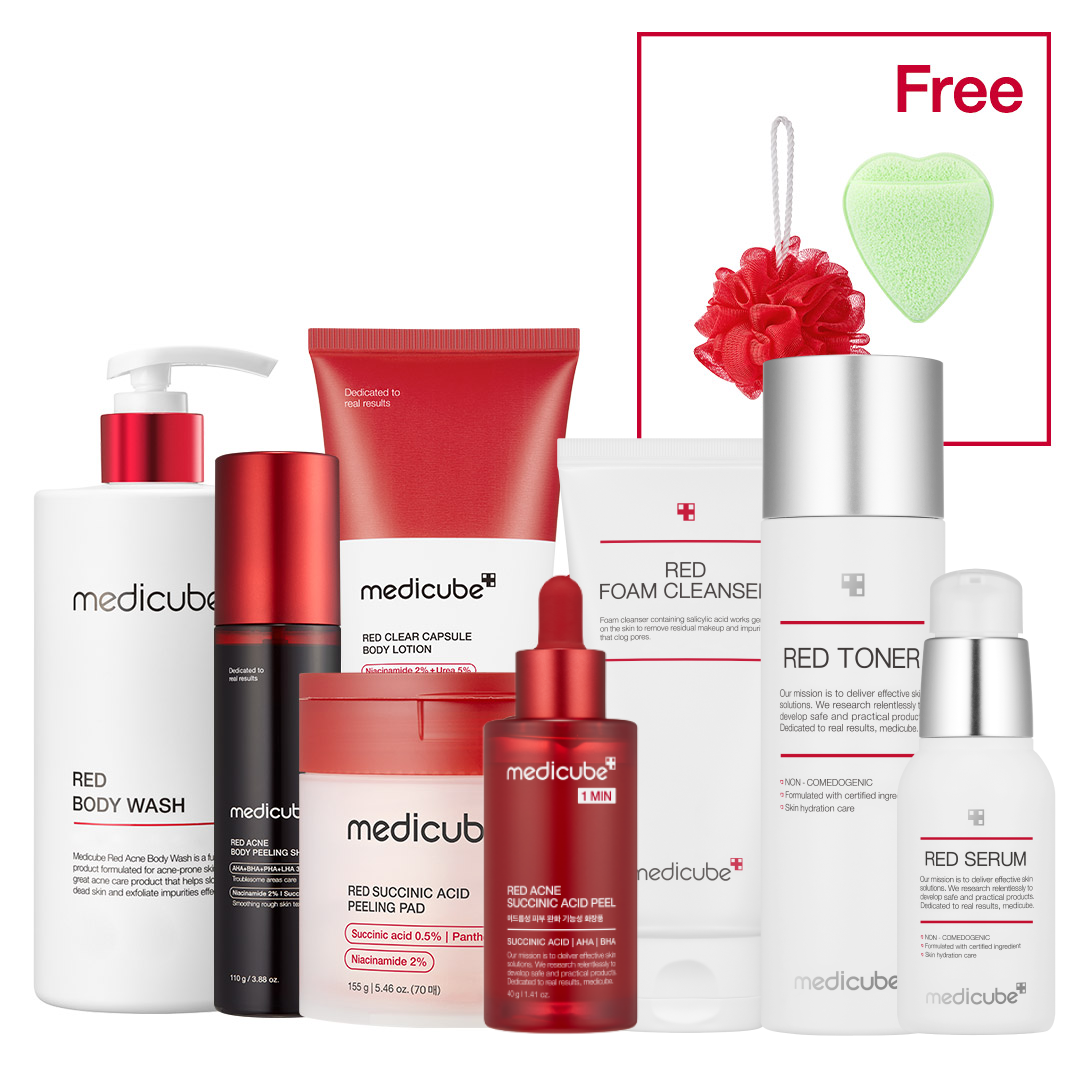 Red Line Ultimate Face & Body Care Set - detail or component of the set
